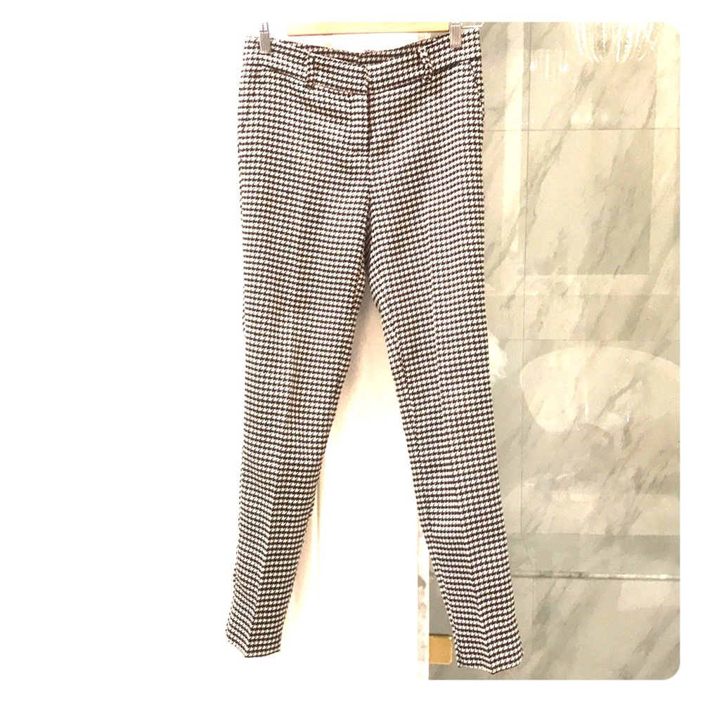 Houndstooth pattern pant